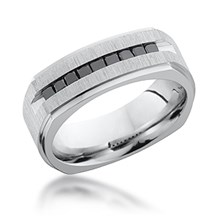 Square 9 Diamond Channel Band
